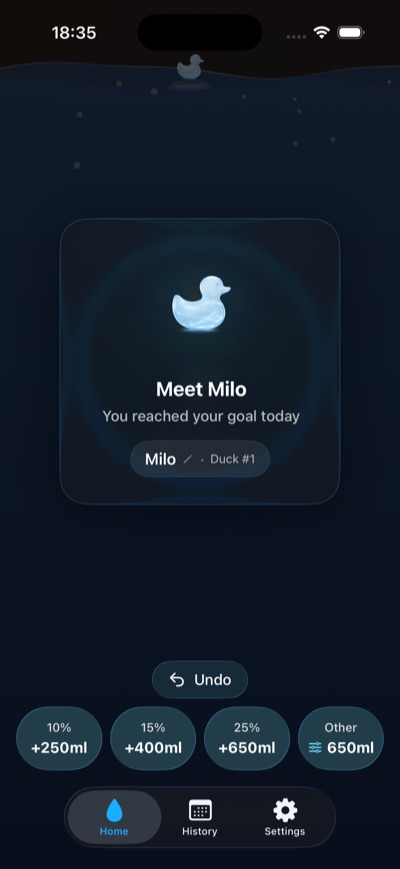 GlassWater screenshot 2