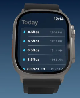 GlassWater Watch screenshot 3